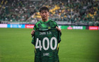 大TIFO、紀(jì)念球衣、張稀哲進(jìn)球，完美安排。